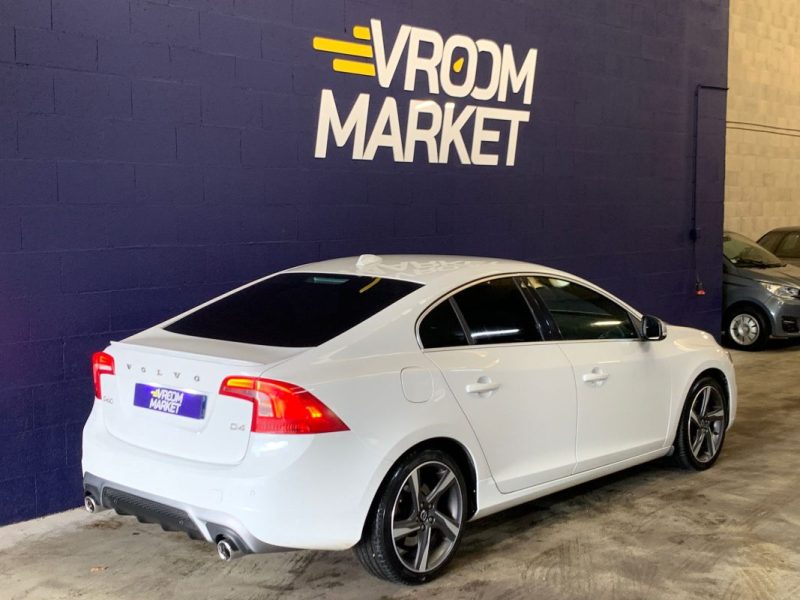 VOLVO S60 PHASE 2 D4 2.0 181CV R-DESIGN GEARTRONIC BVA8 - DISTRIBUTION OK - ENTRETIEN A JOUR  