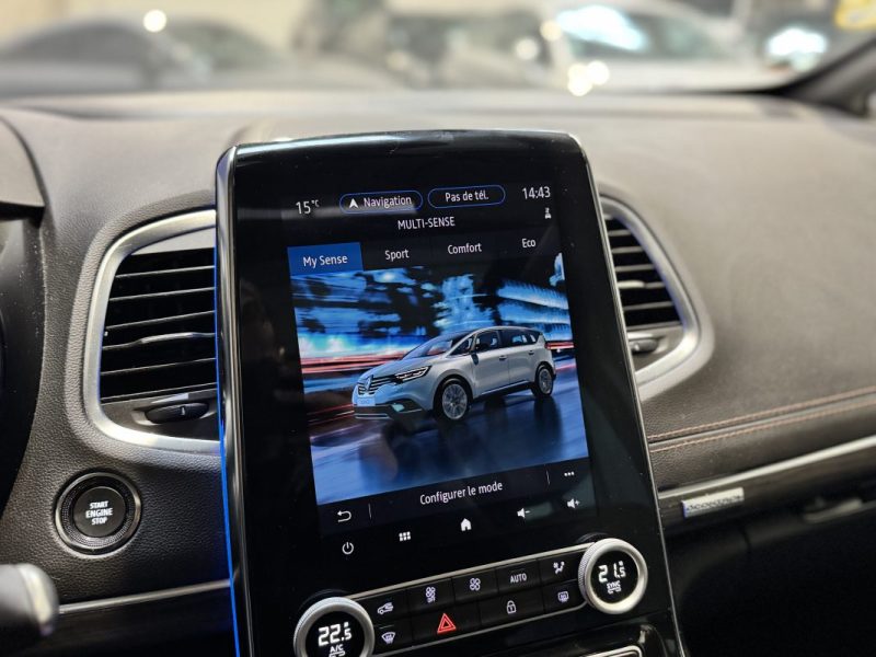 RENAULT ESPACE 2.0 BLUE DCI 2.0 190CH INITIALE PARIS EDC 7 PL / SUIVI COMPLET 