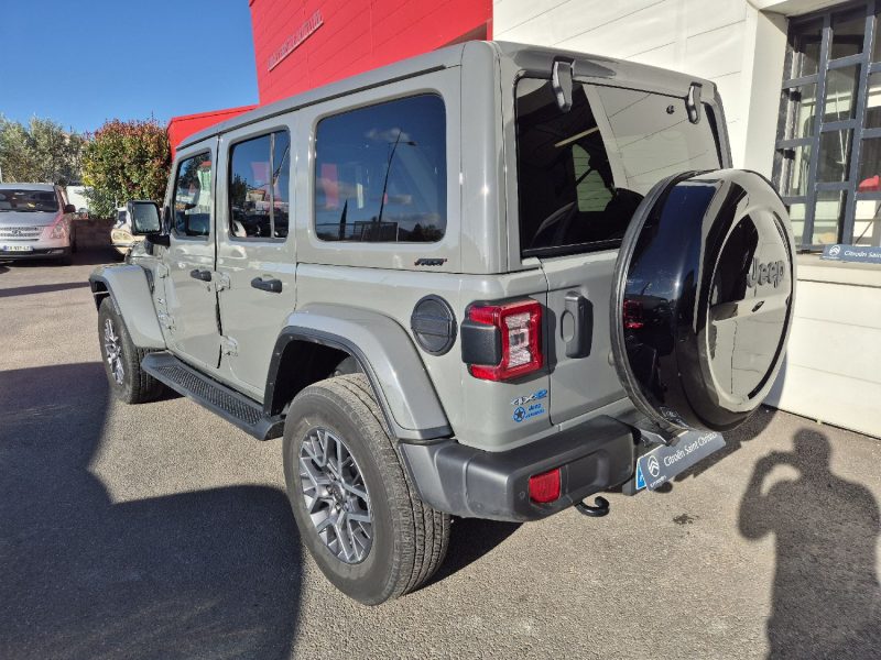 JEEP WRANGLER UNLIMITED WRANGLER UNLIMITED 4XE 2.0 I T 380 CH PHEV 4X4 BVA8  2021
