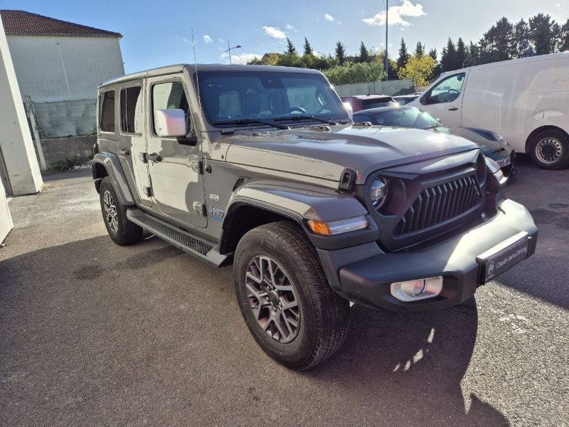 JEEP WRANGLER UNLIMITED WRANGLER UNLIMITED 4XE 2.0 I T 380 CH PHEV 4X4 BVA8  2021