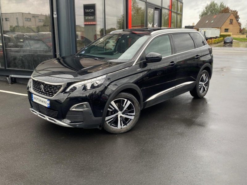 Peugeot 5008 GT Line 🌟 1.6 THP 165ch 🔹 7 places 👨‍👩‍👧‍👦 🌞 Toit ouvrant✨ Reprise ♻️ Garantie