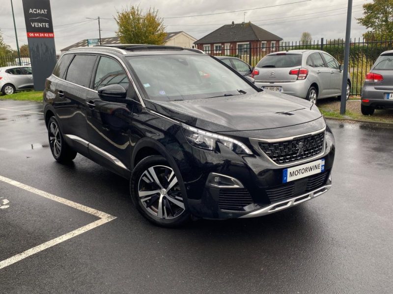 Peugeot 5008 GT Line 🌟 1.6 THP 165ch 🔹 7 places 👨‍👩‍👧‍👦 🌞 Toit ouvrant✨ Reprise ♻️ Garantie