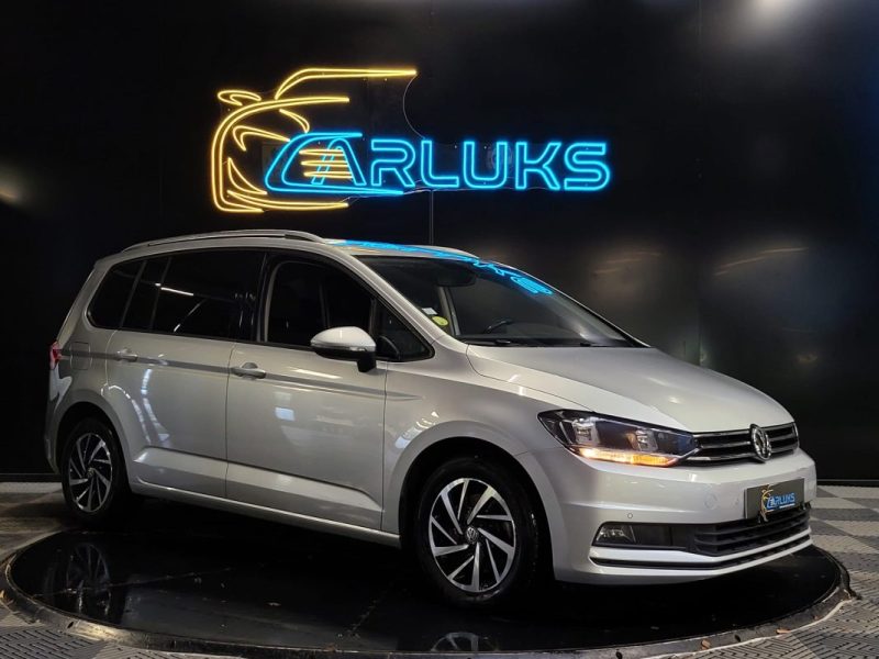 VOLKSWAGEN TOURAN 1.6 TDI 115 CONFORTLINE DSG7 7PL / CARPLAY / CAMERA DE RECUL / SUIVI COMPLET 