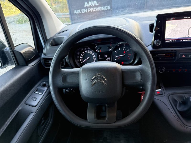 CITROEN BERLINGO M 1.5 BLUEHDI 100 WORKER  3 PLACES CAR PLAY