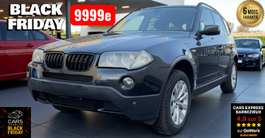 BMW X3 2,0I X-DRIVE SPORT GPS, ATTELAGE, XENON WEBASTO GARANTIE 6MOIS