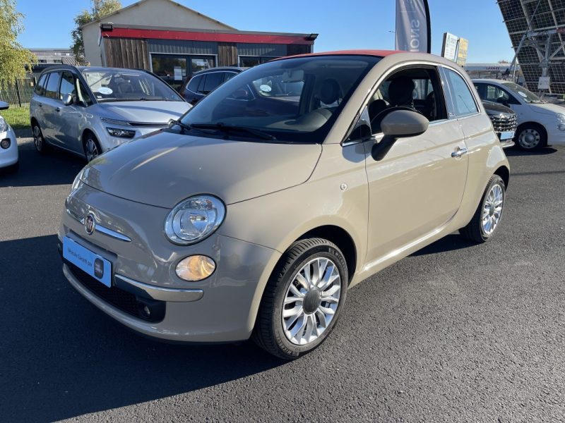 FIAT 500 - CABRIOLET - BOITE AUTO -