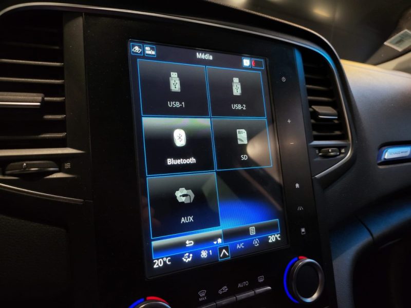 RENAULT MEGANE 1.6 TCE 205CH ENERGY GT EDC / SIEGES CHAUFFANTS / REGULATEUR ADAPTIF / SUIVI RENAULT 