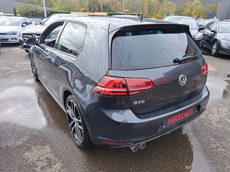 VOLKSWAGEN GOLF GTD  2.0 TDI 184CV 3P BVM6 DISTRIBUTION A JOUR GRAND ECRAN GPS  2014