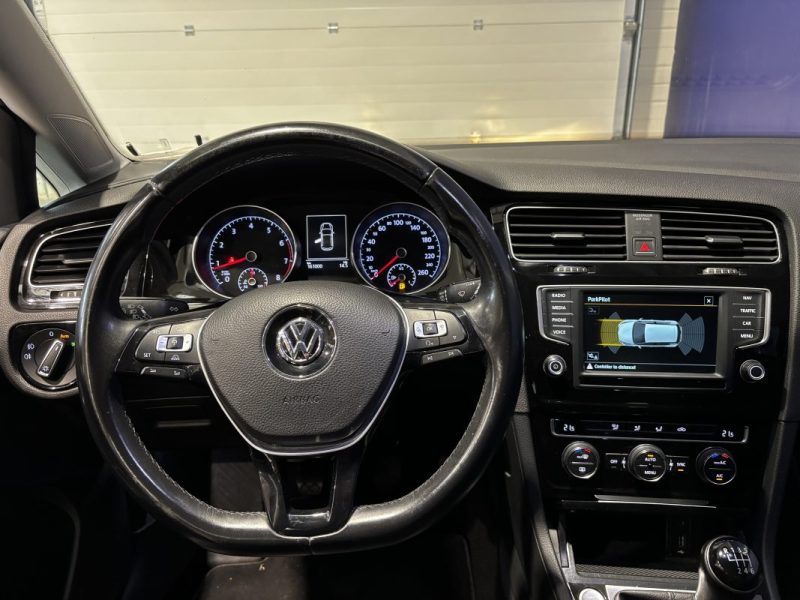 Volkswagen Golf 7 1.4 TSI 150ch Carat - Attelage amovible - Caméra de recul - Régulateur adaptatif