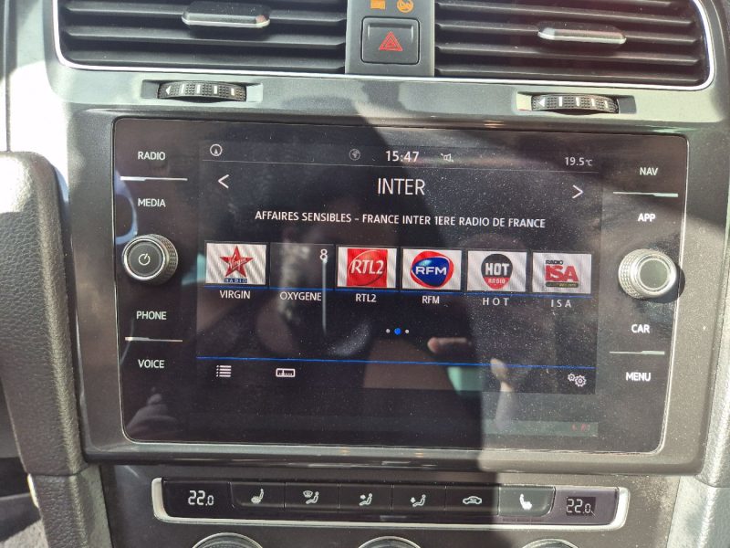 VOLKSWAGEN GOLF SW 2.0 TDI 150 FAP DSG7 CARAT 2019