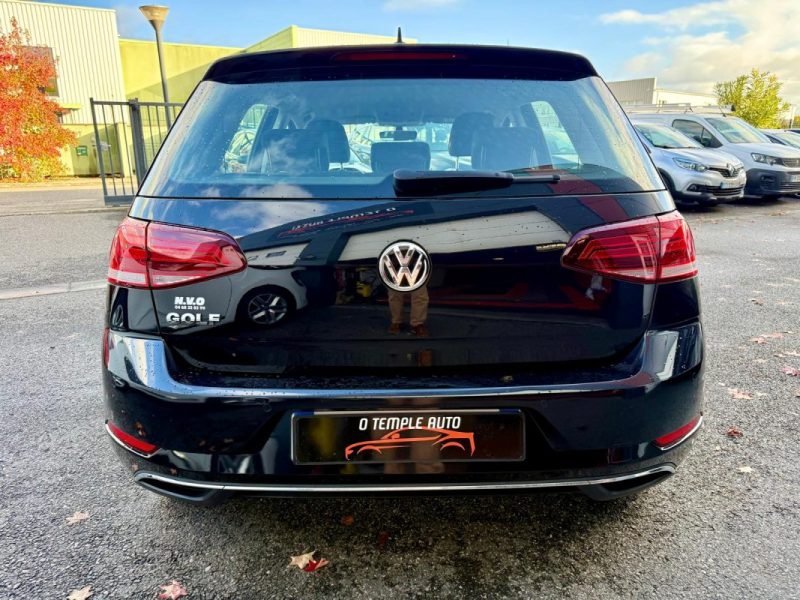 VOLKSWAGEN GOLF VII 1.6 TDI 115CH CONFORTLINE BLUEMOTION BUSINESS 2018