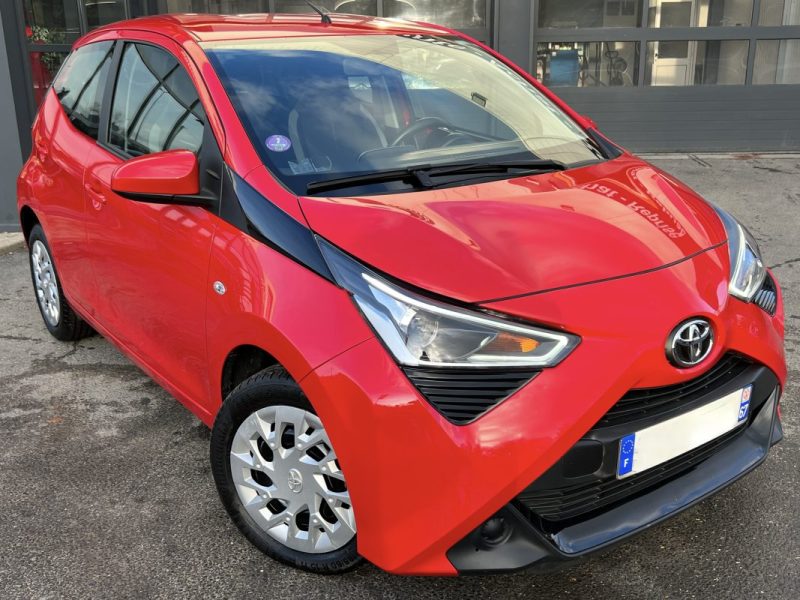 TOYOTA AYGO II PHASE 2 1.0 VVTi 72 Cv 5 PORTES APPLE CARPLAY CAMERA 18 500 Km CritAir1 - Garantie1an