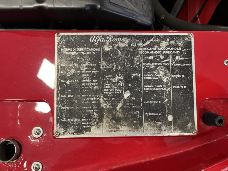 ALFA ROMEO SPIDER 2000 1958