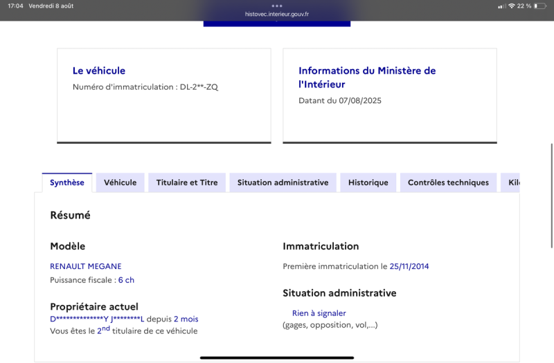 RENAULT MEGANEIII 1.2 TCE 115CH ENERGY LIFE ECO² 2015 2014
