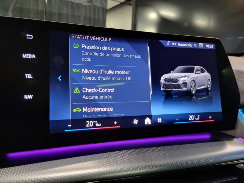 BMW X2 20D XDRIVE 163cv M SPORT / TOIT PANORAMIQUE / HARMAN KARDON / SIEGES ELECTRIQUES / ATTELAGE