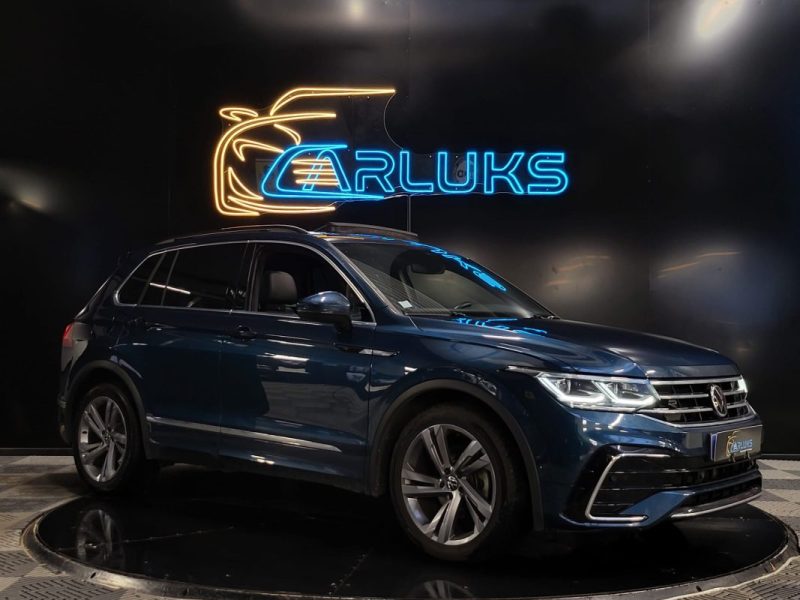 VOLKSWAGEN TIGUAN  2.0 TDI 150CV R-LINE TOIT OUVRANT / APPLE CARPLAY / SIEGES ELECTRIQUES / MAIN LIBRE 2021