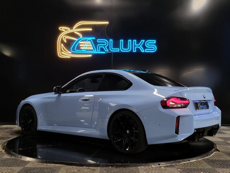 BMW M2 M2 COUPE G87 3.0I 460CV BVA8 IMMAT FR PACK CARBONE / H&K / ECHAPP SPORT / SIEGES ELECT A MEMOIRE 2023
