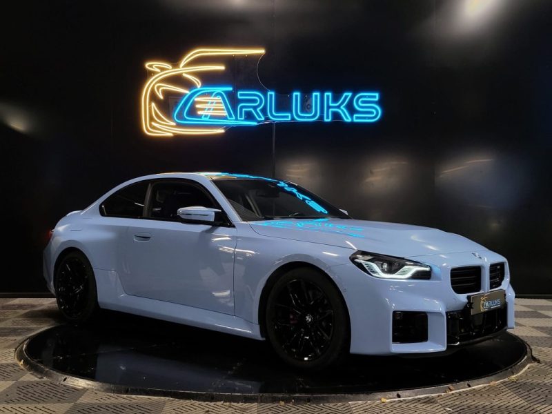 BMW M2 M2 COUPE G87 3.0I 460CV BVA8 IMMAT FR PACK CARBONE / H&K / ECHAPP SPORT / SIEGES ELECT A MEMOIRE 2023