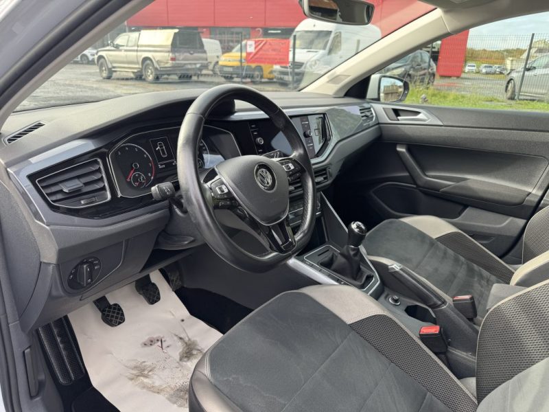 VOLKSWAGEN POLO VI 1.0 TSI 95CH CARAT  2018