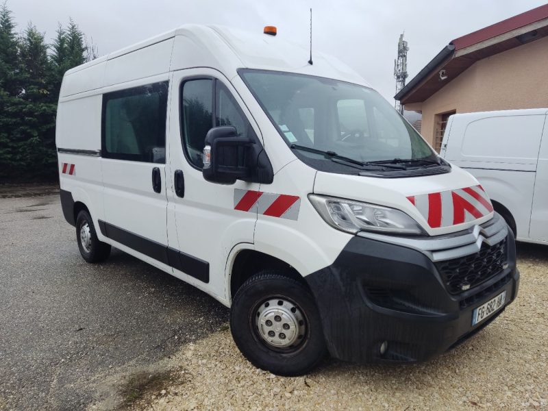 CITROEN JUMPER 7 PLACES L2H2 2.0 BLUEHDI 130 CABINE APPROFONDIE CONFORT GARANTIE 12 MOIS 