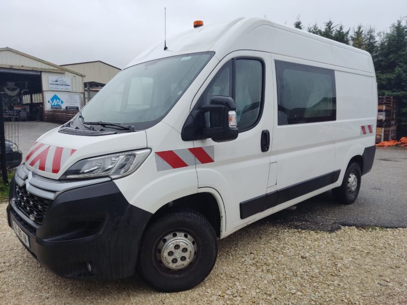 CITROEN JUMPER 7 PLACES L2H2 2.0 BLUEHDI 130 CABINE APPROFONDIE CONFORT GARANTIE 12 MOIS 