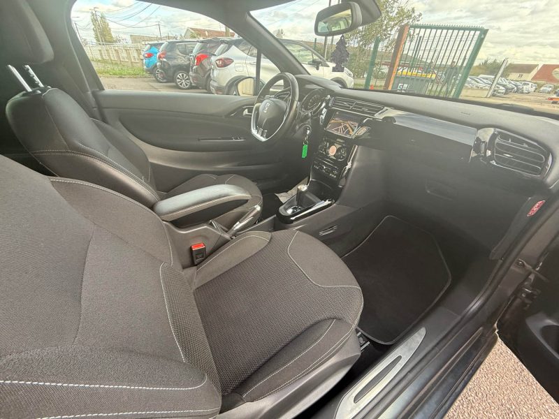 CITROEN DS3 PHASE 2 1.6 HDI 92CV BOITE AUTOMATIQUE SO CHIC 2015