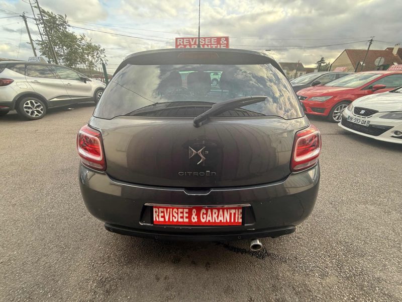 CITROEN DS3 PHASE 2 1.6 HDI 92CV BOITE AUTOMATIQUE SO CHIC 2015