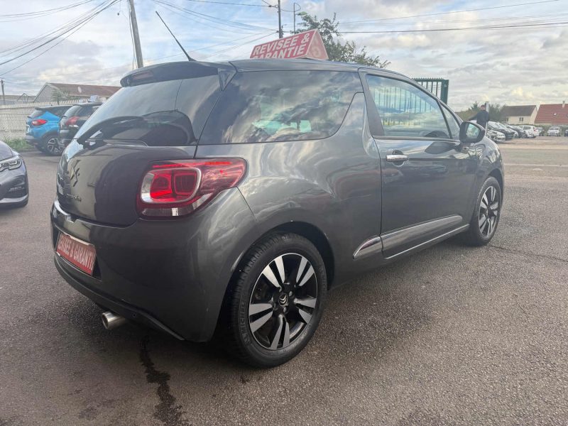 CITROEN DS3 PHASE 2 1.6 HDI 92CV BOITE AUTOMATIQUE SO CHIC 2015