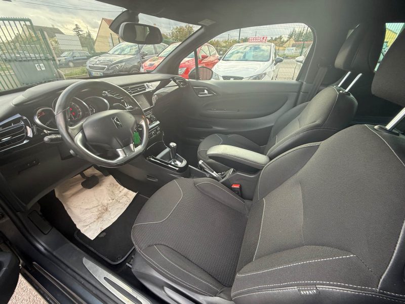 CITROEN DS3 PHASE 2 1.6 HDI 92CV BOITE AUTOMATIQUE SO CHIC 2015