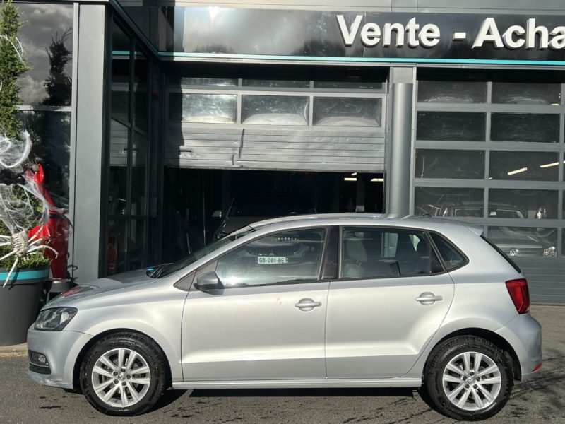 VOLKSWAGEN POLO5 V PHASE 2 1.2 TSI 90 Cv 1ERE MAIN / BOITE AUTOMATIQUE CRIT AIR 1 - GARANTIE 1 AN