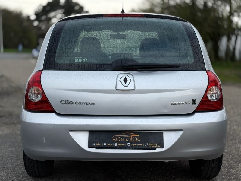 Renault Clio 2 Campus 1.2 16V 75ch – Révisée & Garantie 6 mois – 1ère Main – Régulateur – Idéal Jeun