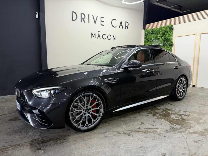 MERCEDES CLASSE C AMG C 63 S E PERFORMANCE IMMAT FRANCE