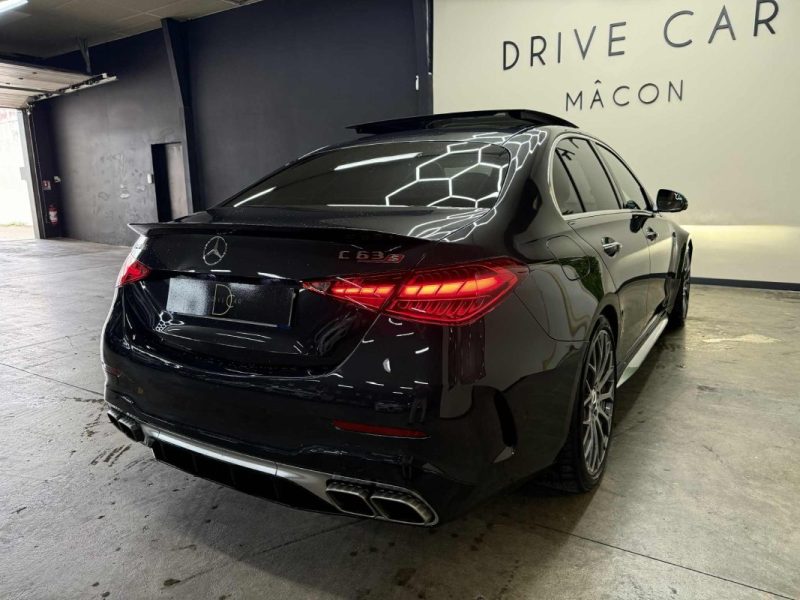 MERCEDES CLASSE C AMG C 63 S E PERFORMANCE IMMAT FRANCE