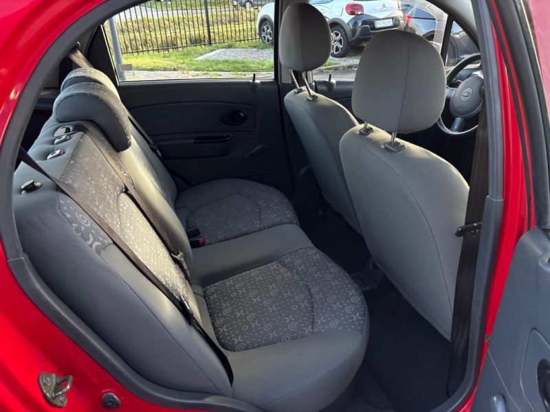 Chevrolet Matiz 0.8i 52Ch - Seulement 64 877 km certifié  📊 - Suivi 🧾 - Reprise - Garantie ✅