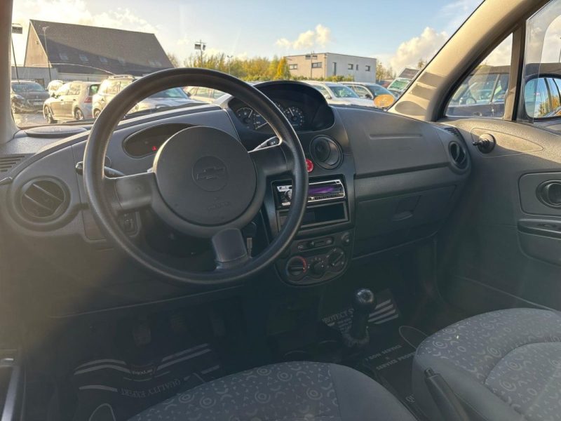 Chevrolet Matiz 0.8i 52Ch - Seulement 64 877 km certifié  📊 - Suivi 🧾 - Reprise - Garantie ✅