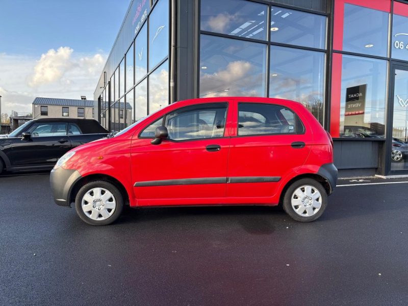 Chevrolet Matiz 0.8i 52Ch - Seulement 64 877 km certifié  📊 - Suivi 🧾 - Reprise - Garantie ✅