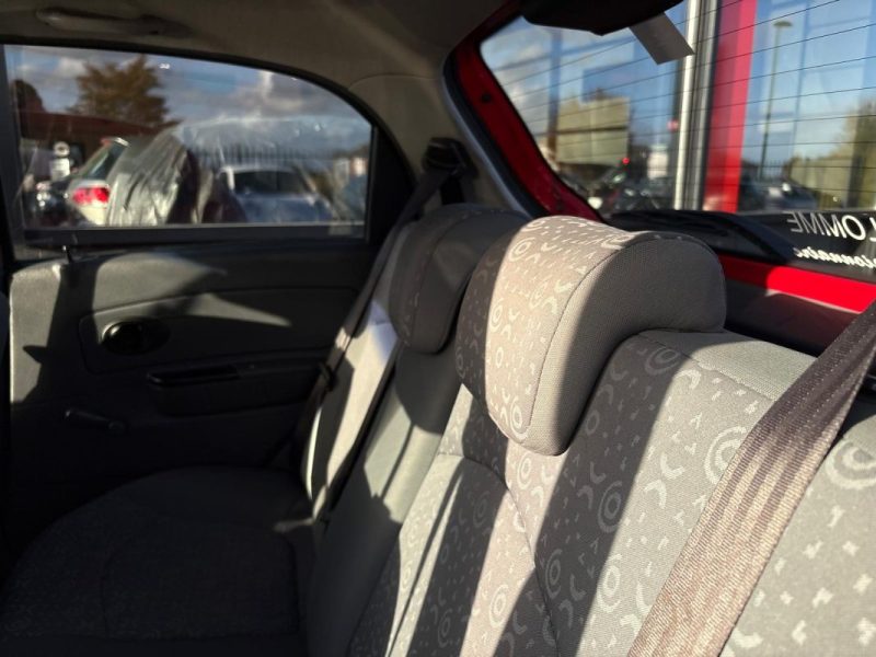 Chevrolet Matiz 0.8i 52Ch - Seulement 64 877 km certifié  📊 - Suivi 🧾 - Reprise - Garantie ✅