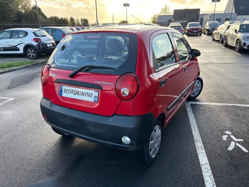 Chevrolet Matiz 0.8i 52Ch - Seulement 64 877 km certifié  📊 - Suivi 🧾 - Reprise - Garantie ✅