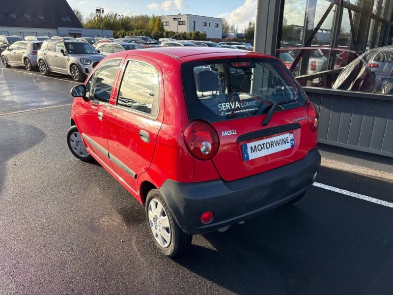Chevrolet Matiz 0.8i 52Ch - Seulement 64 877 km certifié  📊 - Suivi 🧾 - Reprise - Garantie ✅