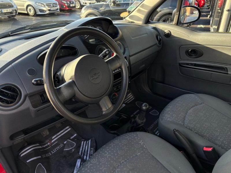 Chevrolet Matiz 0.8i 52Ch - Seulement 64 877 km certifié  📊 - Suivi 🧾 - Reprise - Garantie ✅