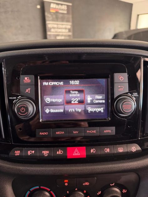 Fiat Doblo 2 Max 1.6 JTD - Utilitaire - Caméra de Recul - Révisée - CT ok - Blanc - Garantie 1an