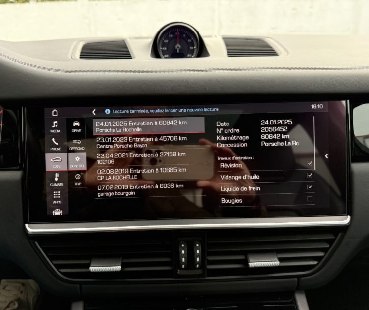 PORSCHE CAYENNE  (3) S 2.9 V6 440 CV AWD / CHRONO / TOIT OUVRANT / ORIGINE FRANCE  2017