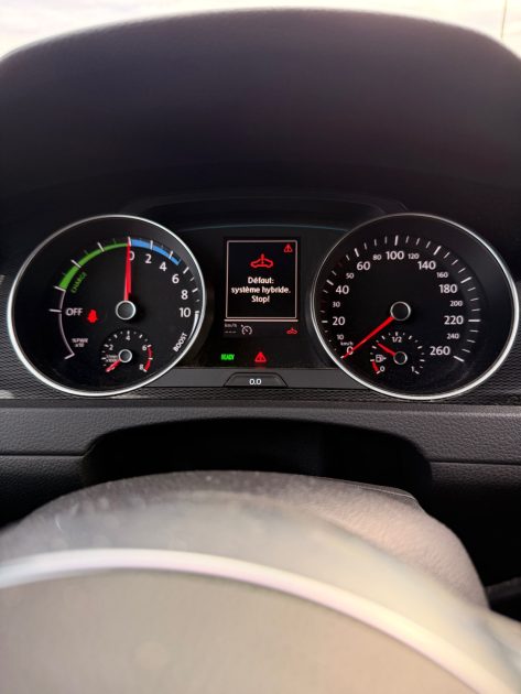 VOLKSWAGEN GOLF 1.4 TSI 204CH GTE DSG6 - CT OK -VENTE A MARCHAND OU EXPORT