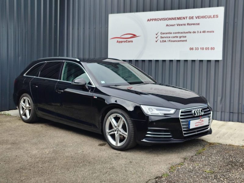 AUDI A4 2.0 TDI 150CH S LINE S TRONIC 7 2017