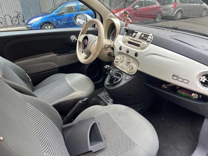 FIAT 500 1.3 D MULTIJET 1248CM3 75CV  2 PLACES MOTEUR HS