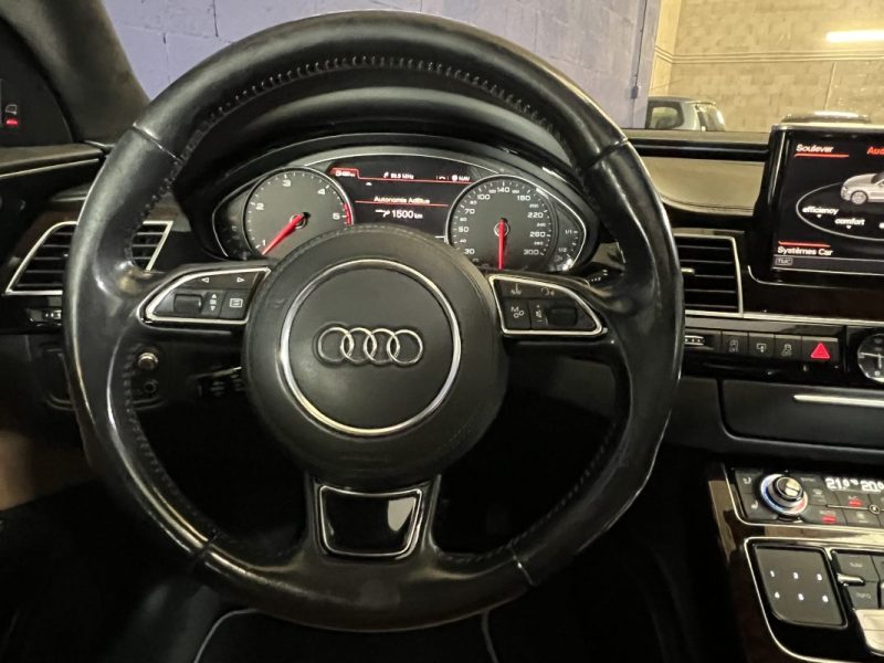 AUDI A8 3.0 V6 TDI 258CH - BVA - QUATTRO - AVUS - STANDING - AFFICHAGE TETE HAUTE - AUDIO BOSE  -