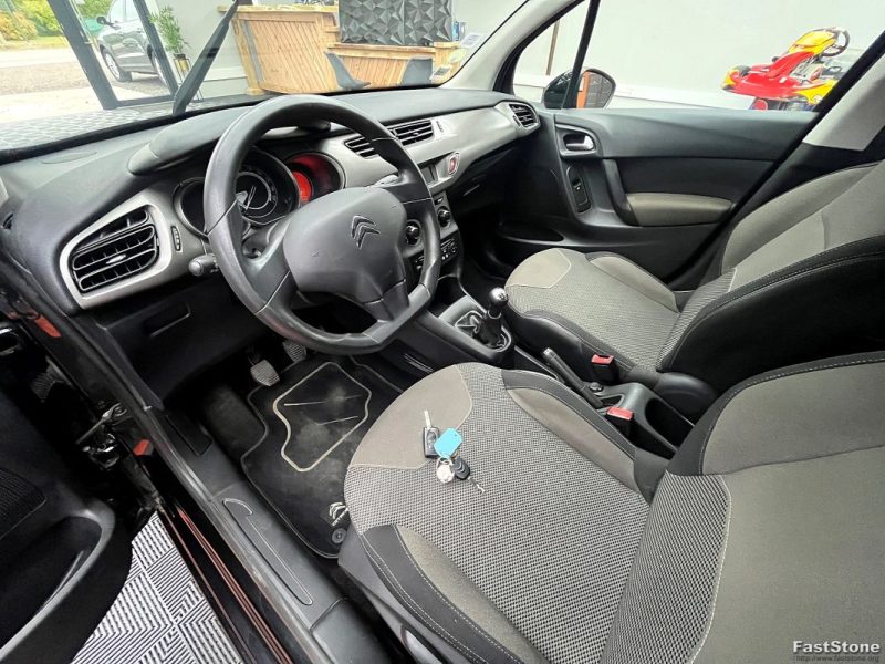 CITROEN C3 II 1.6 HDI 90CV EXCLUSIVE - GARANTIE 12 MOIS POSSIBLE 60 2013