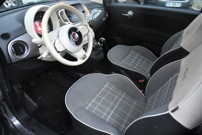 FIAT 500 1.2 8V 69CH CLUB 2018