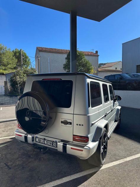 MERCEDES CLASSE G 63 AMG 585CH FACELIFT IMMAT FRANCE PAS DE MALUS