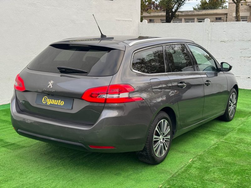 PEUGEOT 308 II SW 1.5 BLUEHDI 130CH ALLURE EAT8 /1ER MAIN/ORIGINE FRANCE/GARANTIE 12 MOIS/DISTRIBUTION EFFECTUEE   